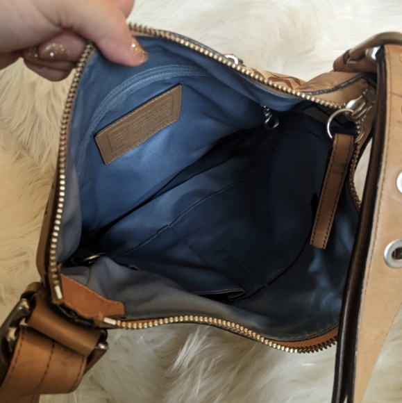 COACH Monogram Logo Handbag Purse 👜 - Picture 8 of 10